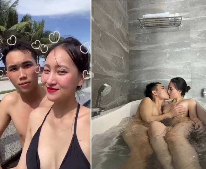 Clip nóng nữ sinh và bạn bè khám phá bí mật giường chiếu thú vị